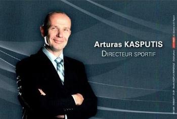 2009 AG2R La Mondiale #NNO Arturas Kasputis Front